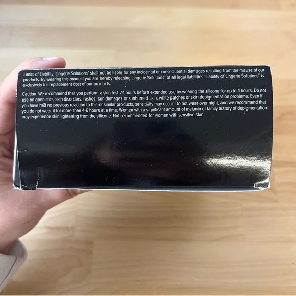 NWD! Fashion Forms Women's Adhesive Strapless Backless Bra - Nude - Picture 8 of 11